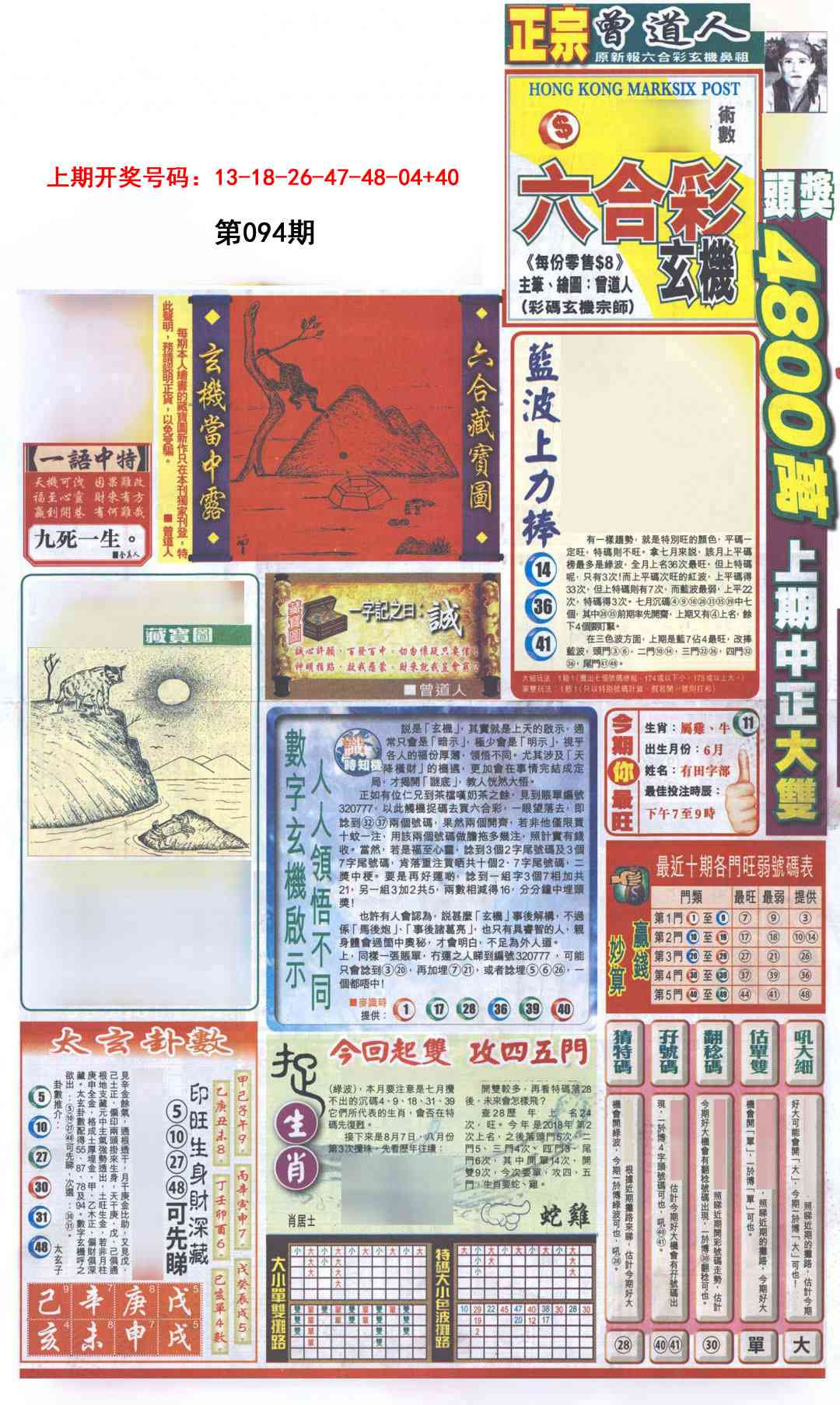 094期新报跑狗A[图]